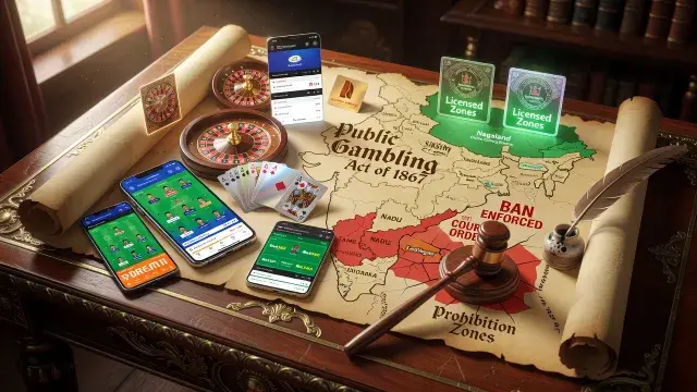 Is Online Gambling Legal in India? Current Online Betting and Online Casino Regulations Explained